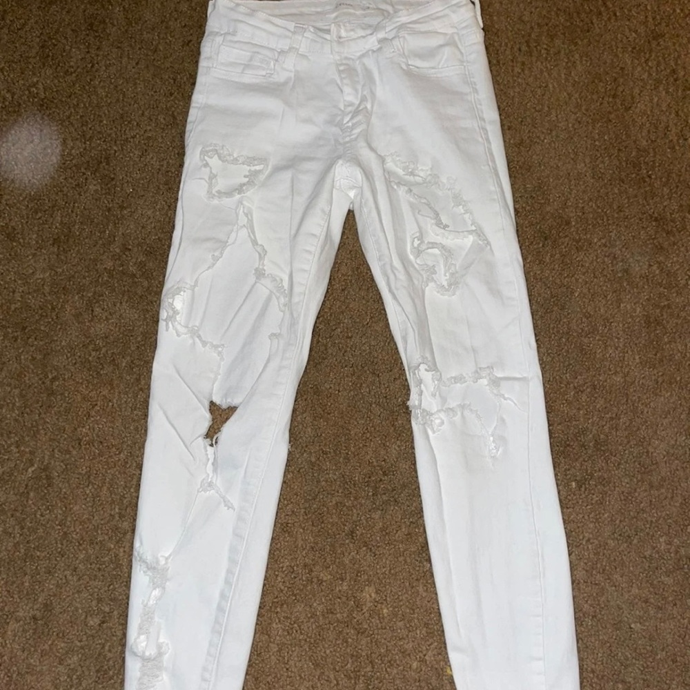 Cello White Skinny Jeans